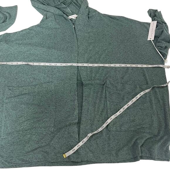 Young Fabulous & Broke Hooded Open Cardigan Sweater Oversized Size Medium - Picture 3 of 11